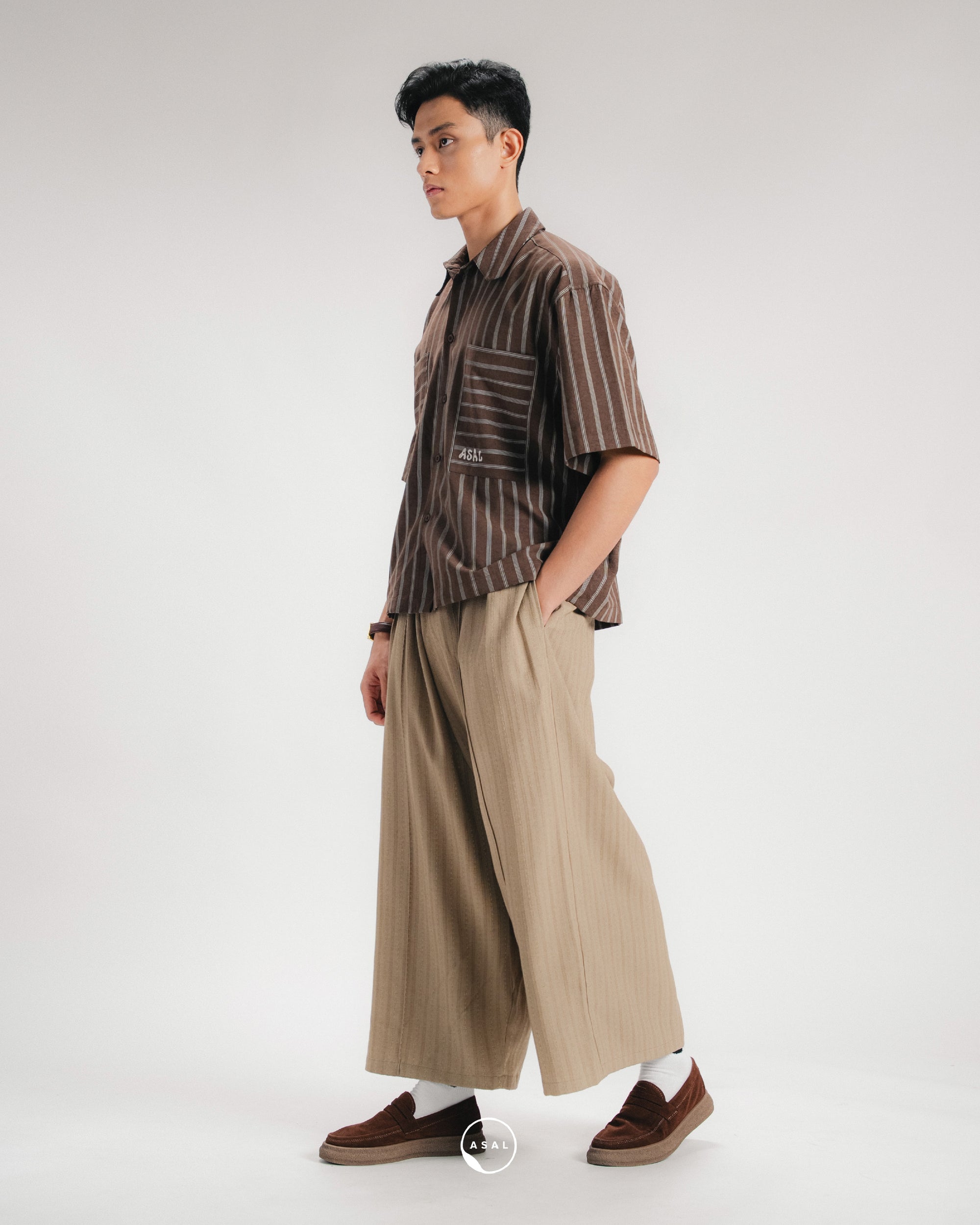 ASAL BAKTI PANTS IN TAN