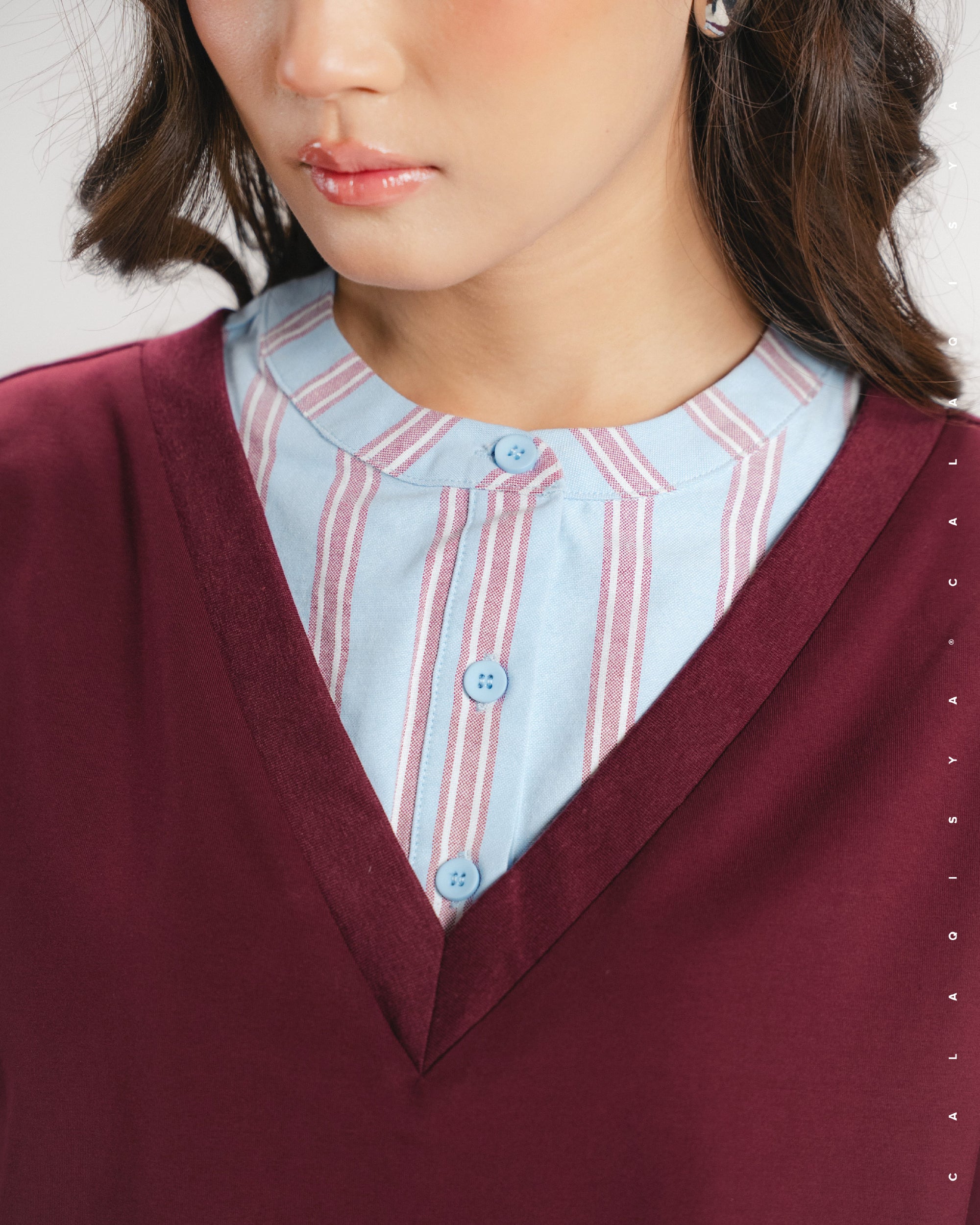 DOBLE CLOUD SHIRT IN TAWNY PORT