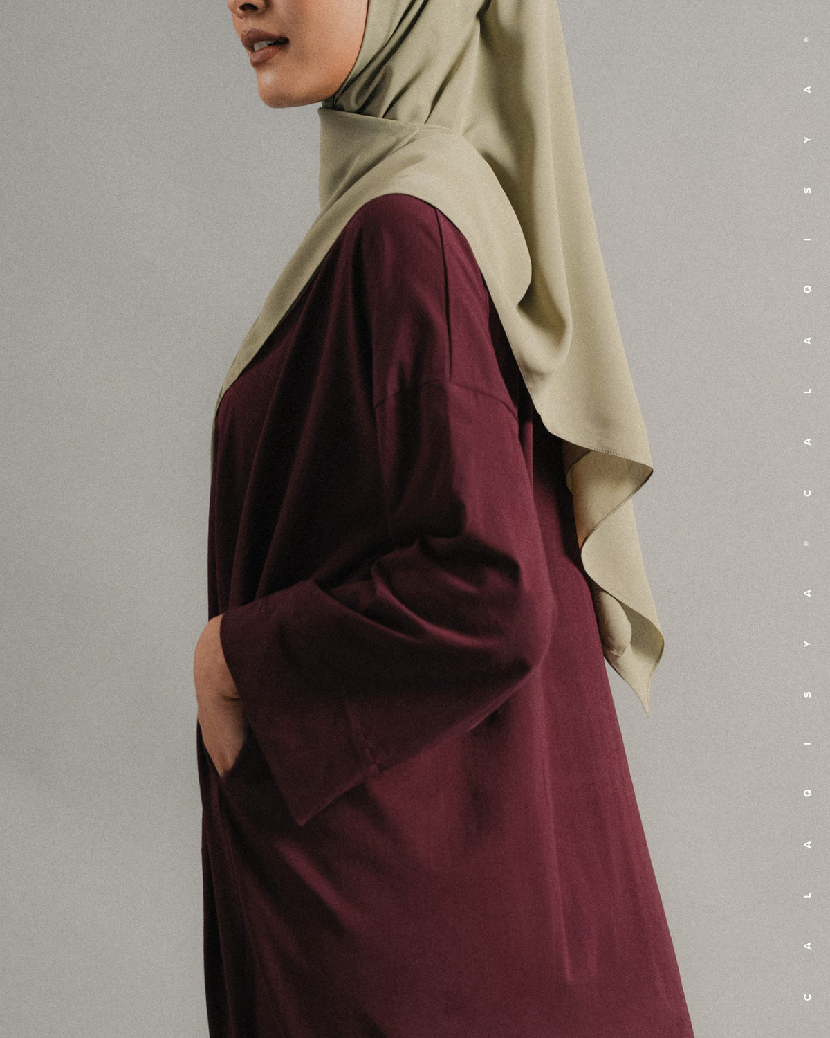 LIGHT DRESS IN TAWNY PORT