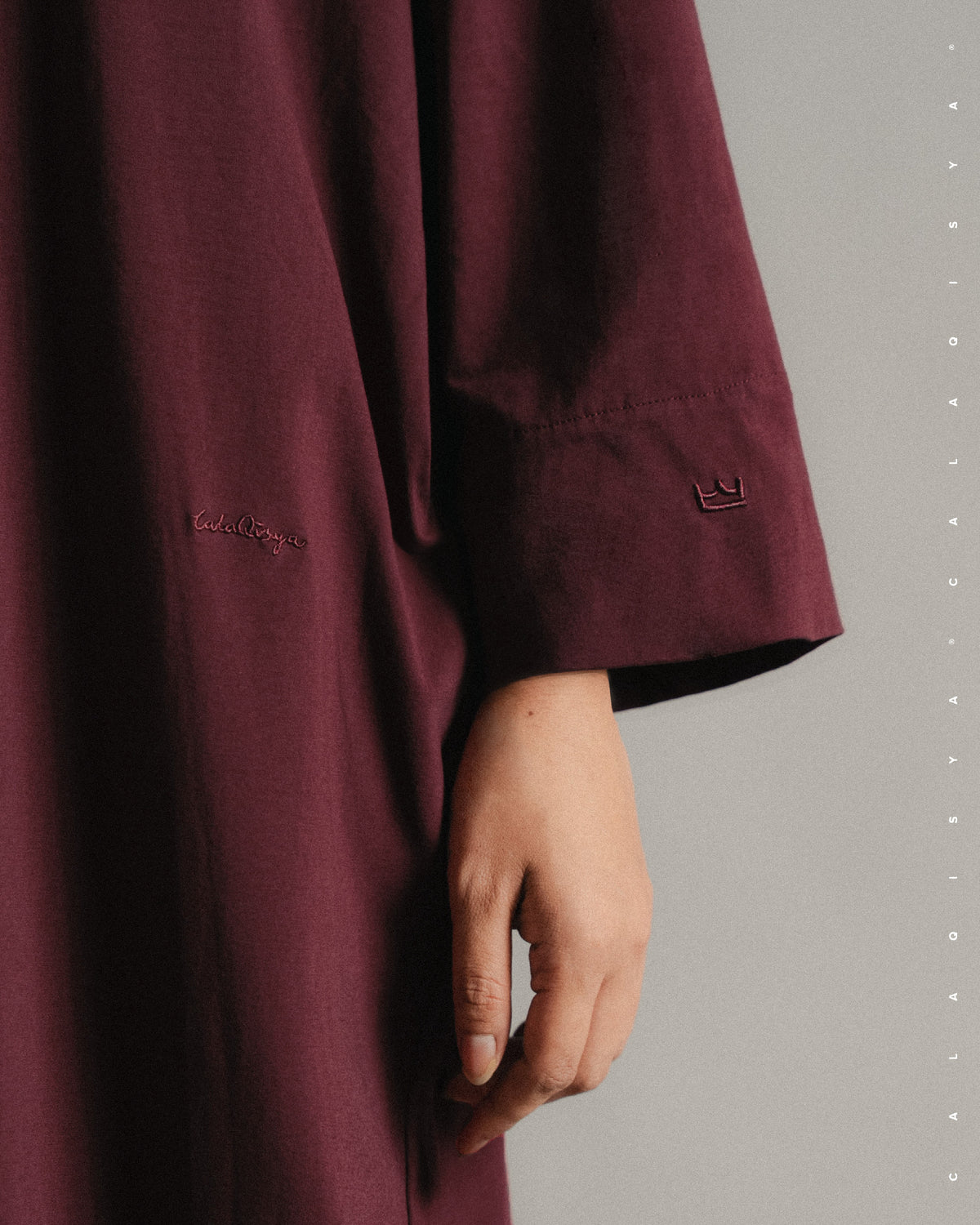 LIGHT DRESS IN TAWNY PORT
