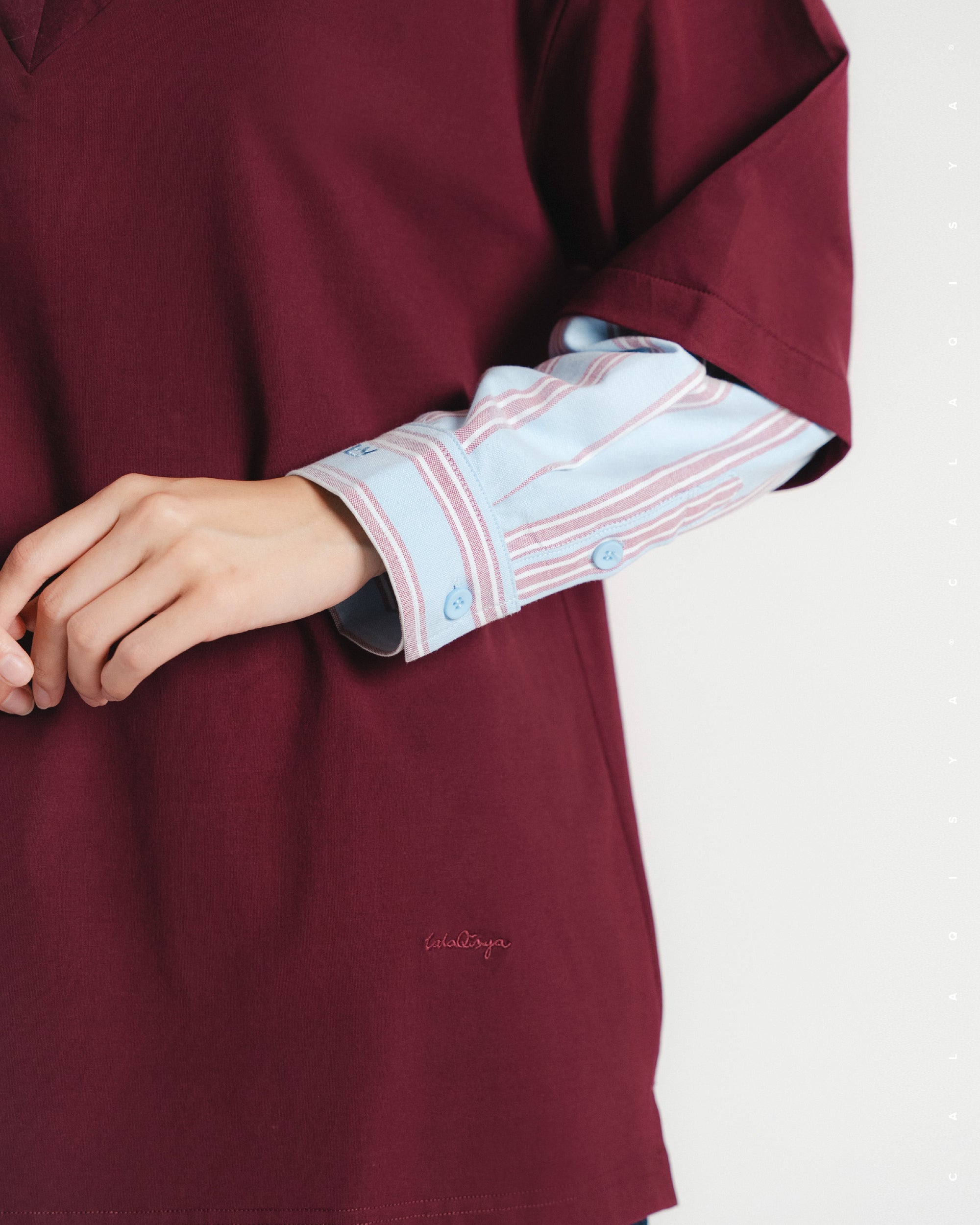 DOBLE CLOUD SHIRT IN TAWNY PORT