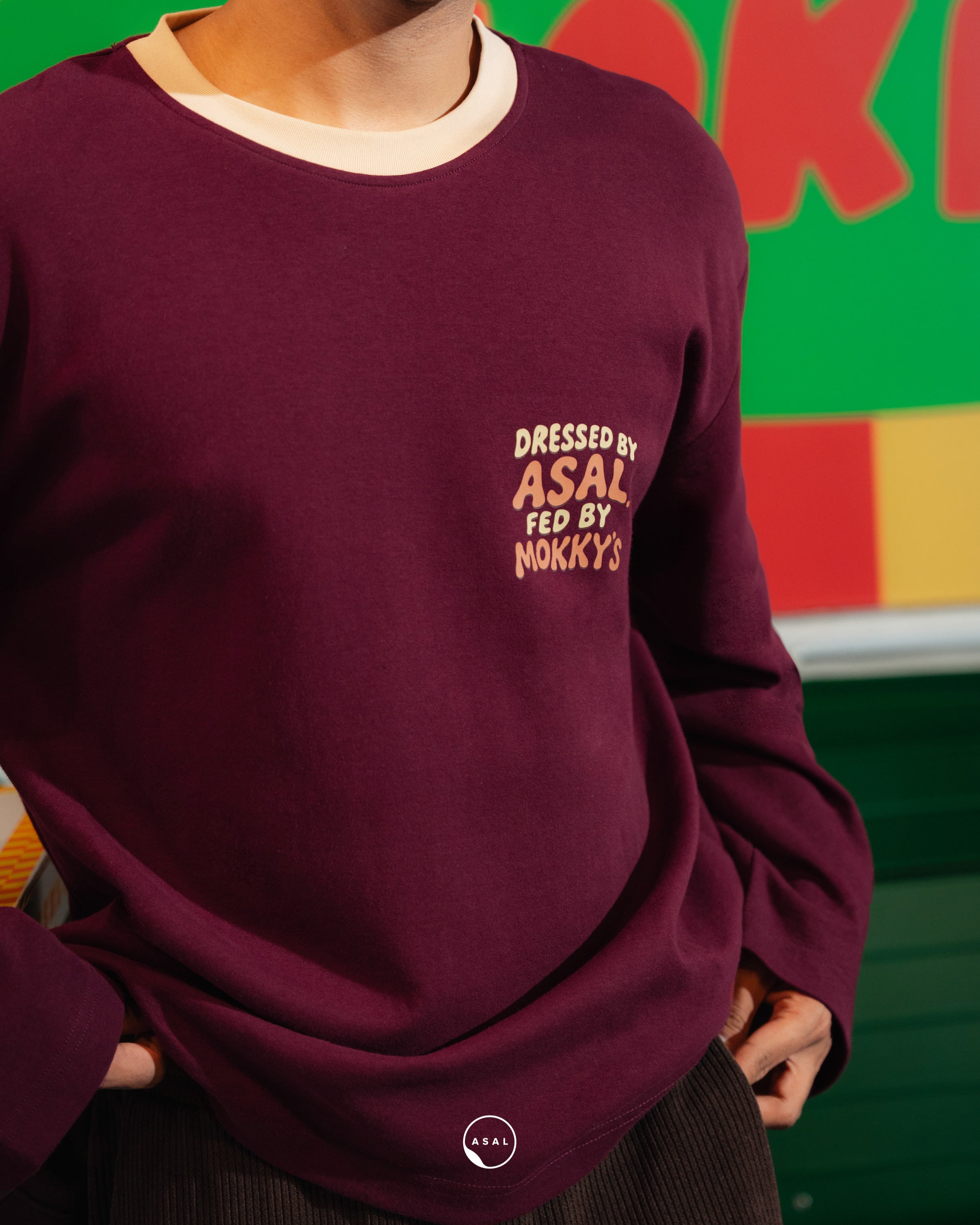 ASAL X MOKKY'S LONG SLEEVE ALFREDO IN TAWNY PORT – CalaQisya