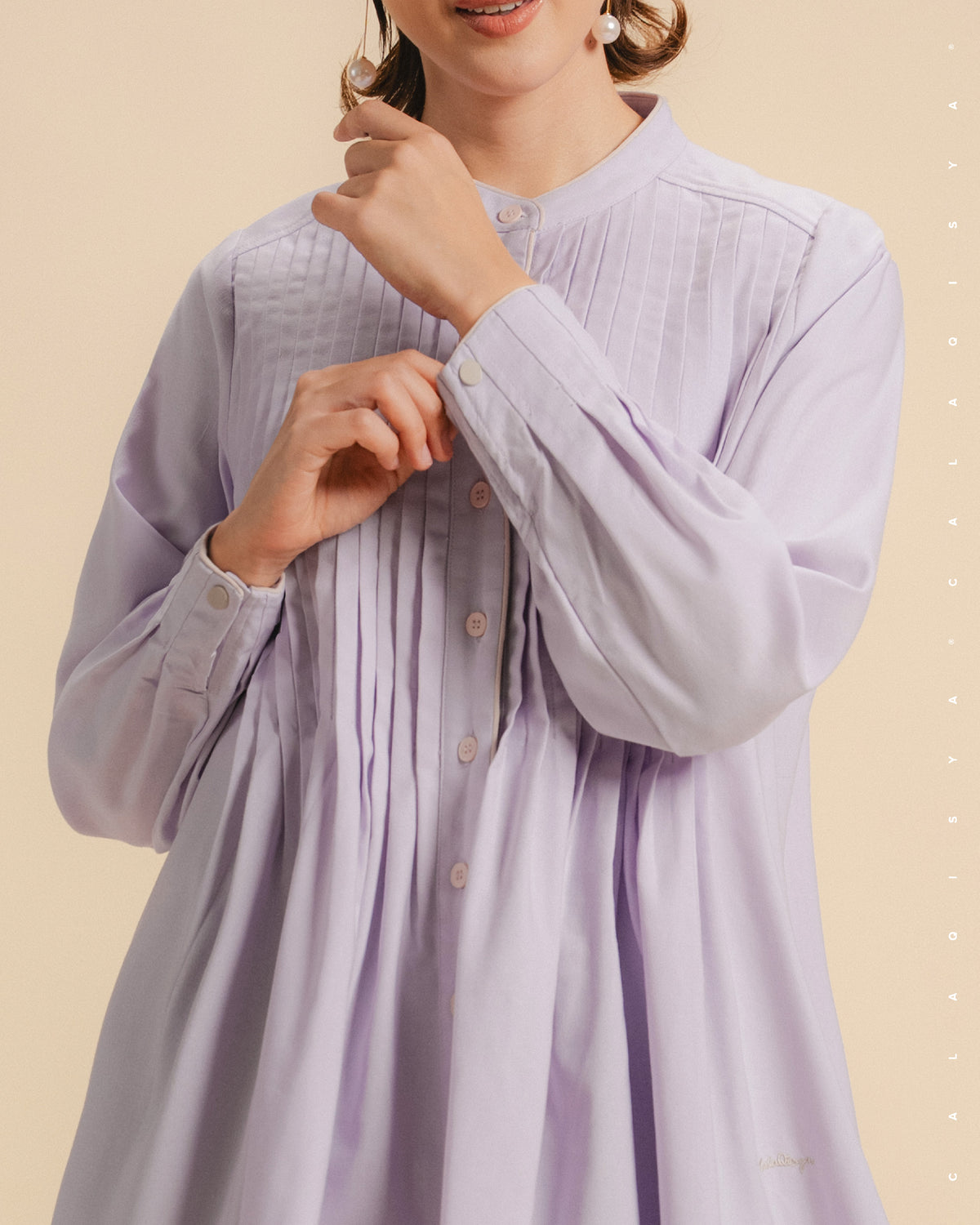 MORA PINTUCK TOP 2.0 IN TENDER TOUCH