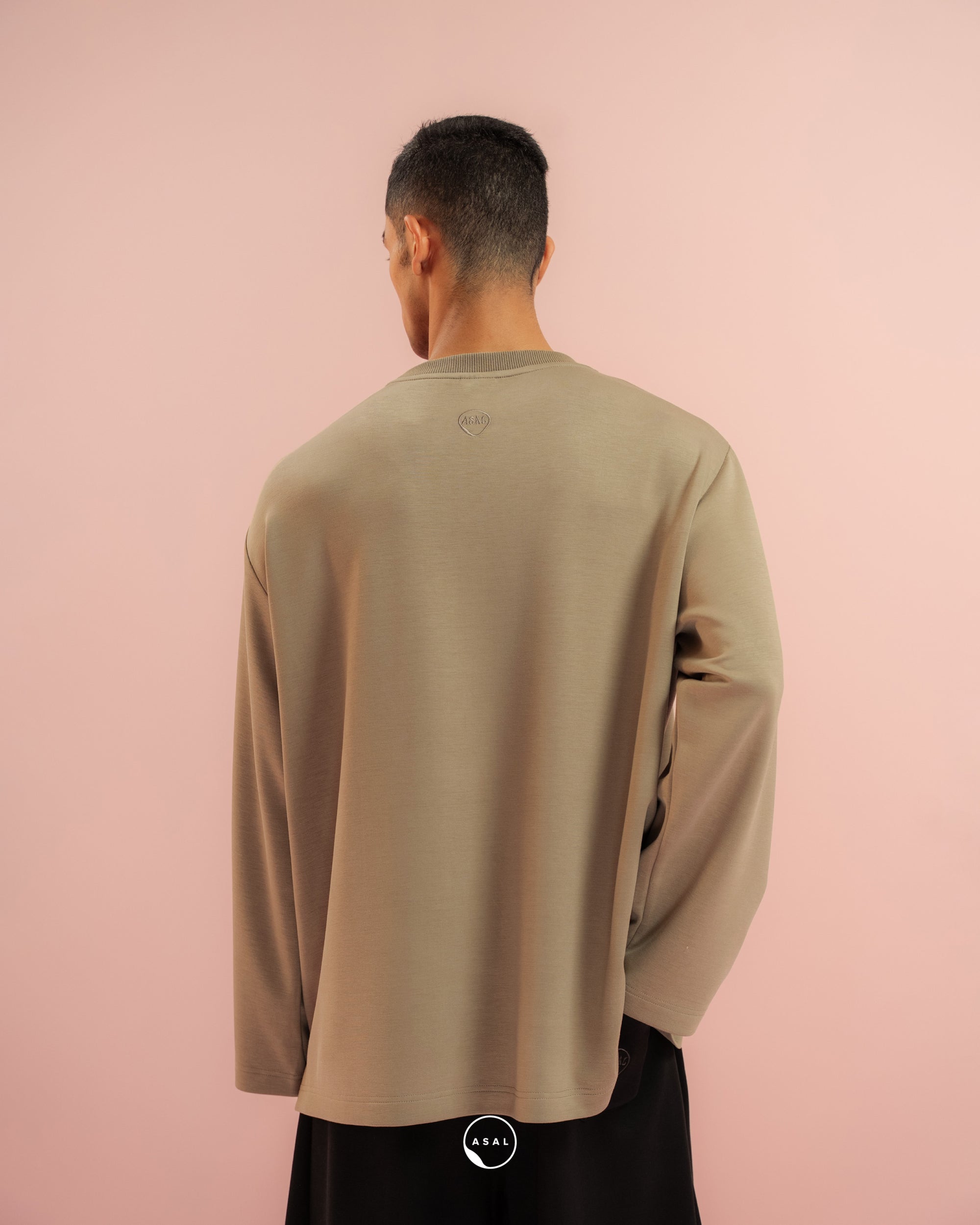 LEOS RUSH LONG SLEEVE IN TRAVERTINE