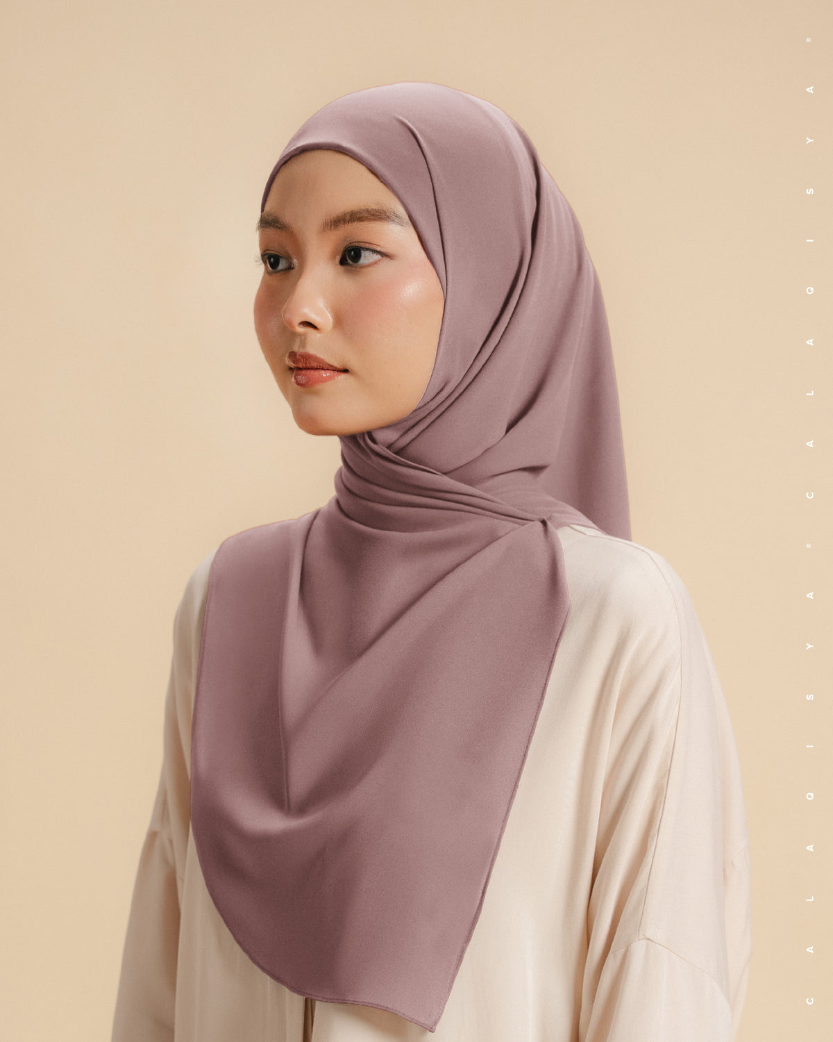 DANIAH FULL UNDERSCARF IN TWILIGHT MAUVE