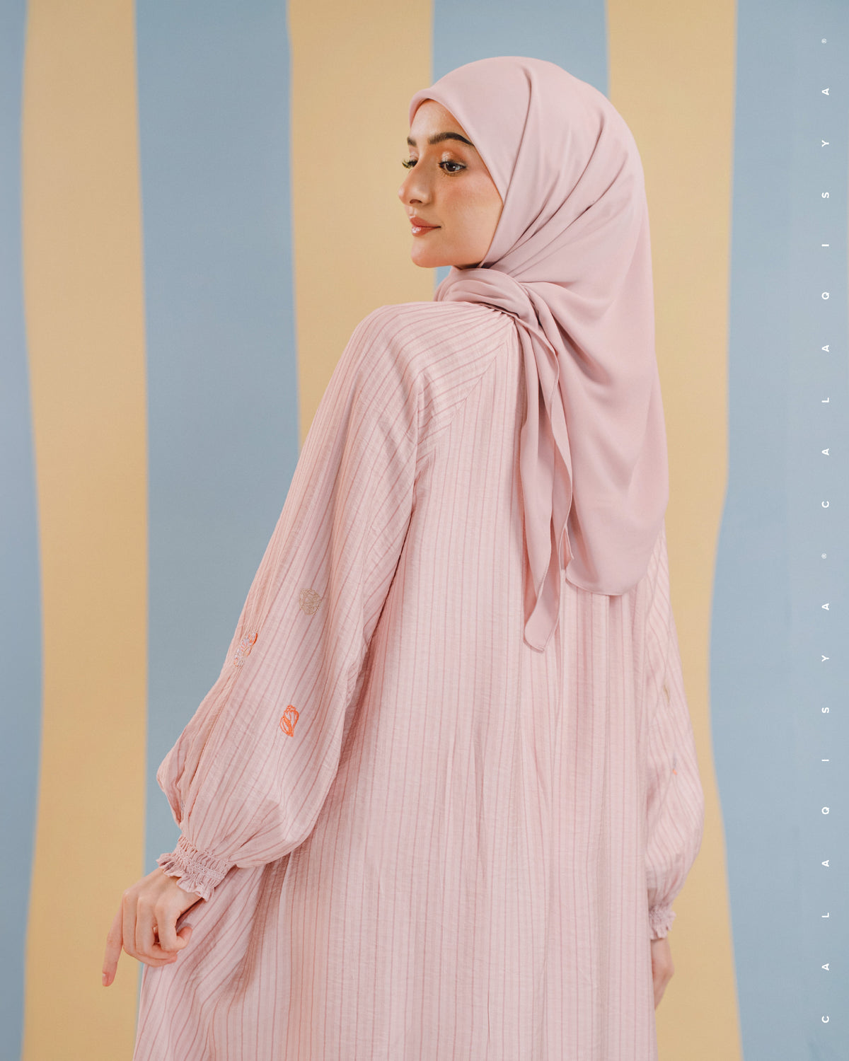 BAYU SISIR DRESS IN VEILED ROSE