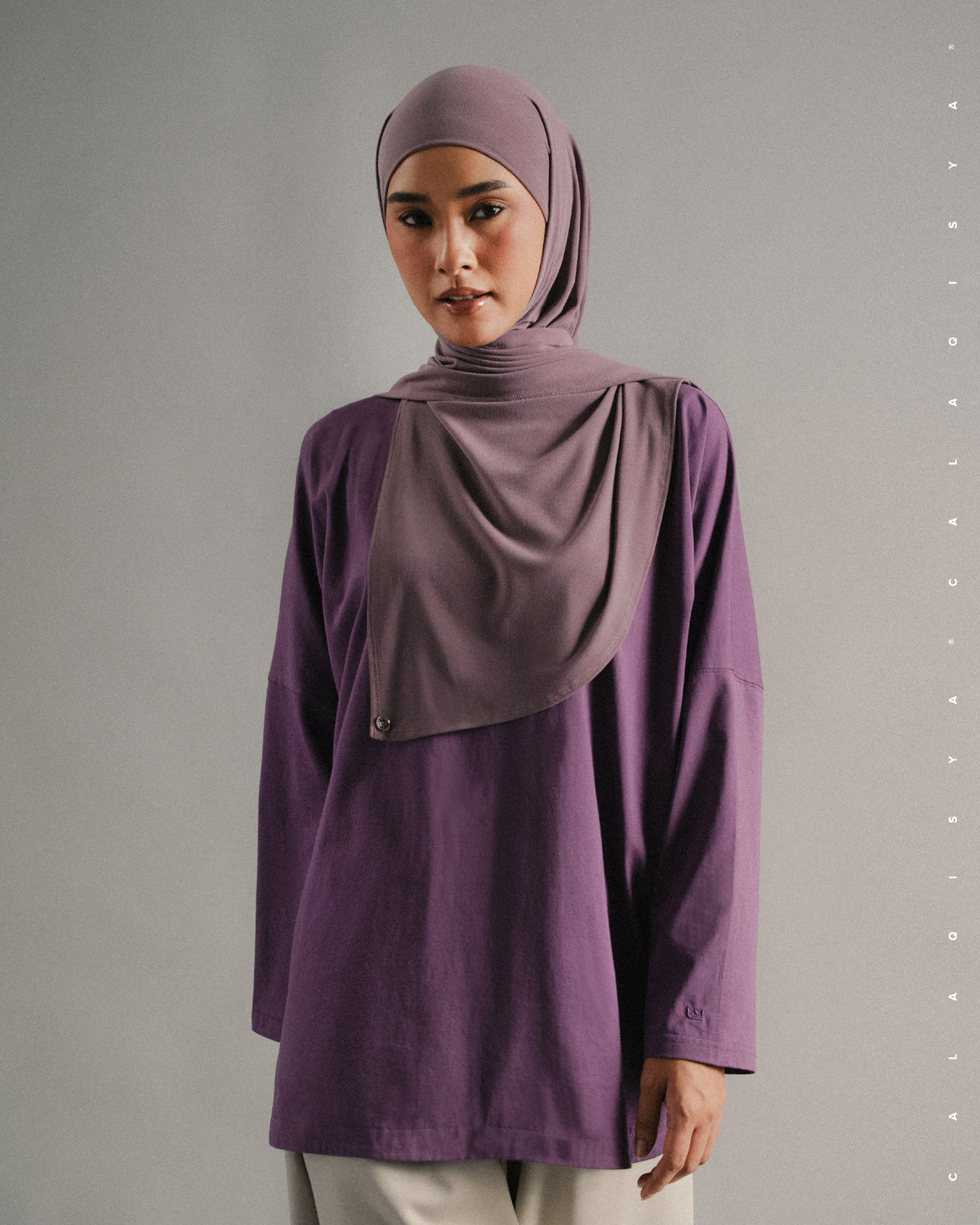 LIGHT TOP IN VINTAGE VIOLET