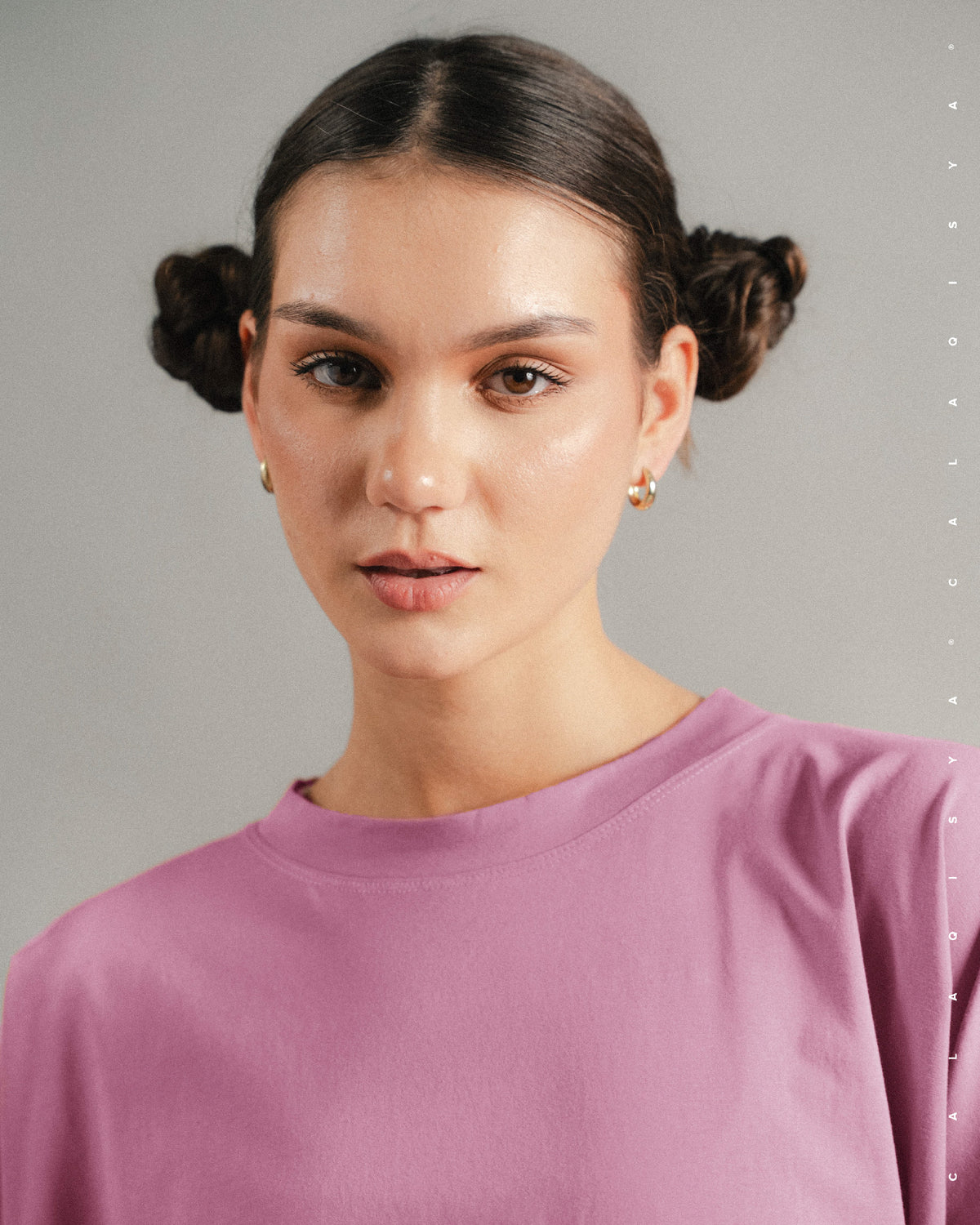 LIGHT TOP IN WILD ORCHID