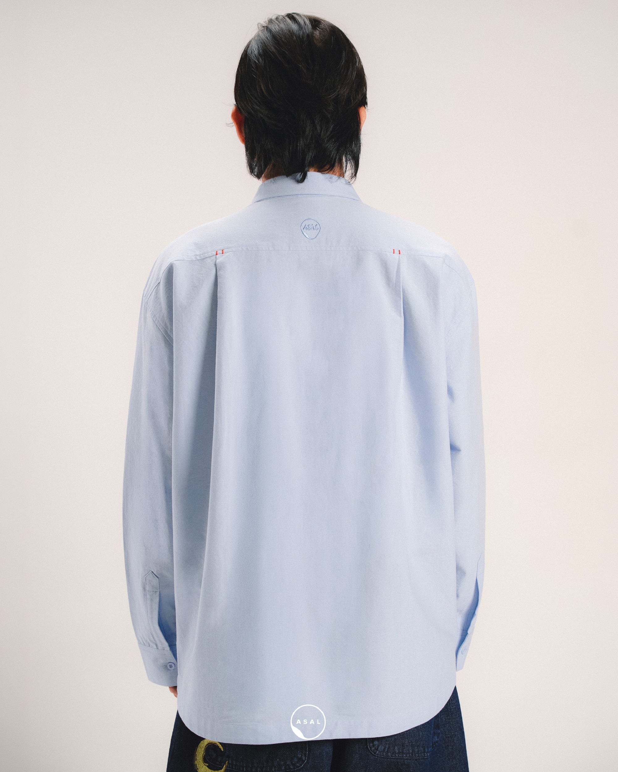 MAISON LUMIERE PARADE SHIRT IN WINDSURFER