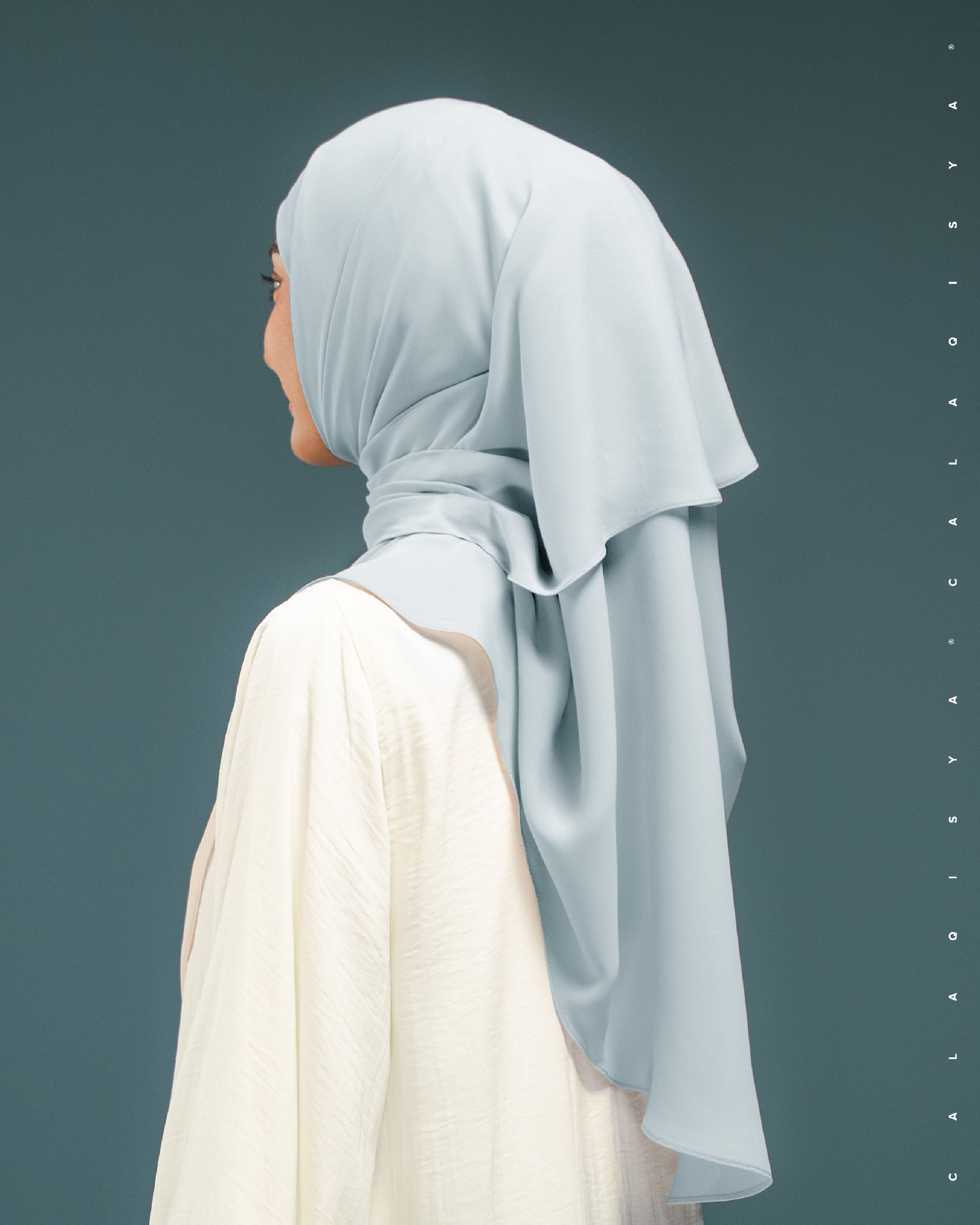 DANIAH TIE BACK UNDERCHIN IN WINTER SKY