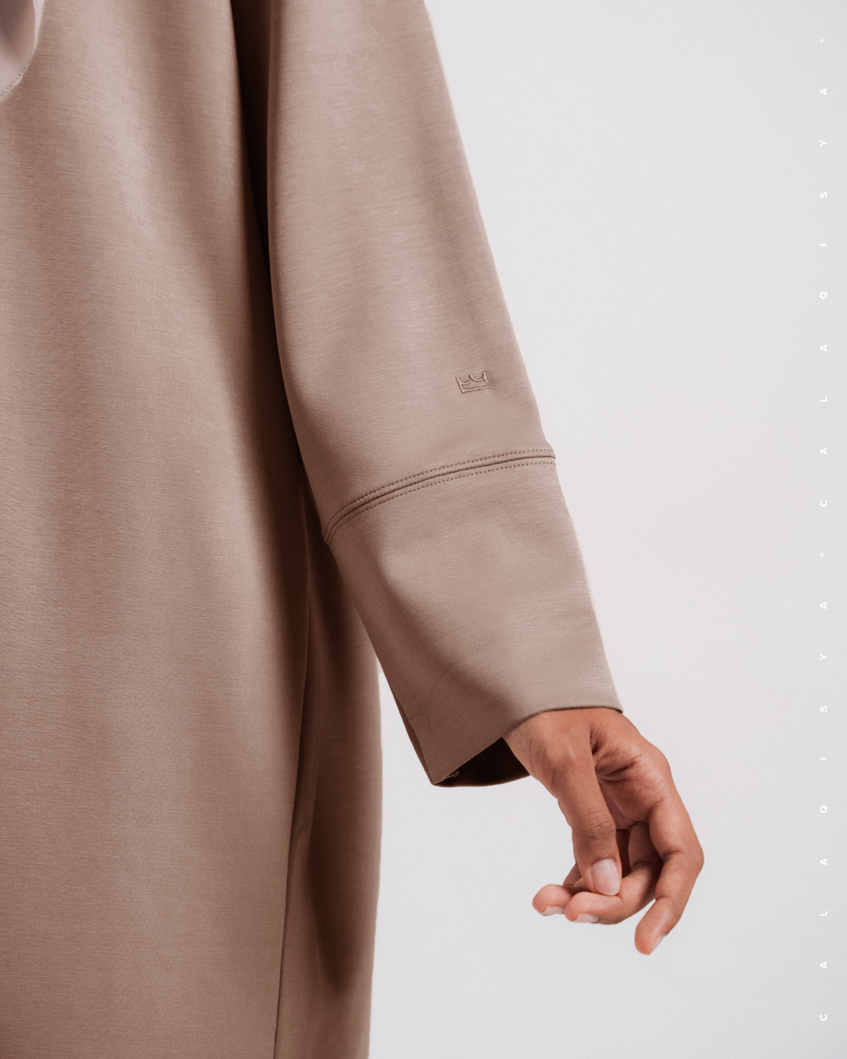 RUSH LONG TOP IN WOODSMOKE