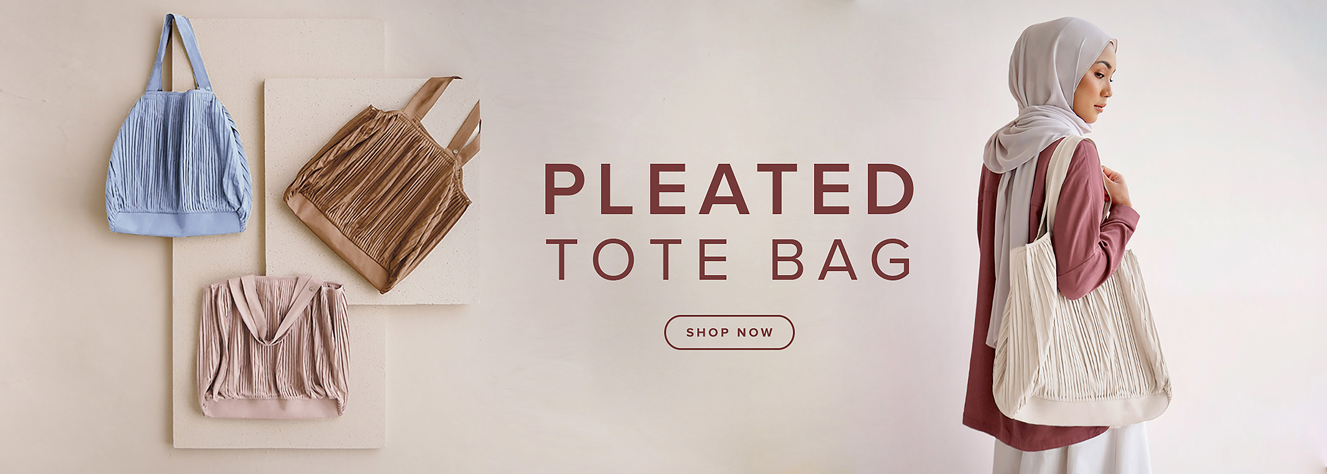 Pleated Tote Bag 2.0 2022
